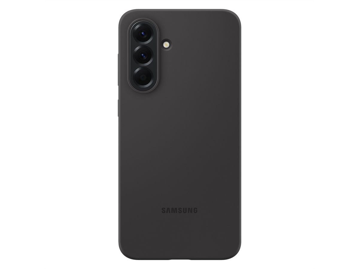 Samsung Cover Galaxy A56, Silicone Case, noir, noir