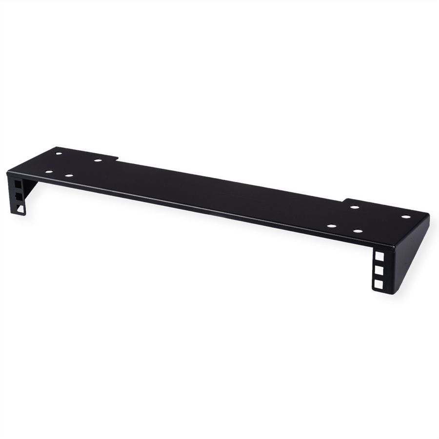VALUE 19-Zoll-Wand-/Untertischhalterung, 1 HE, schwarz
