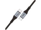 Rabbiter Power USB-C Kabel, 60W, 1.2m - 10Stk., schwarz, 1,2 m