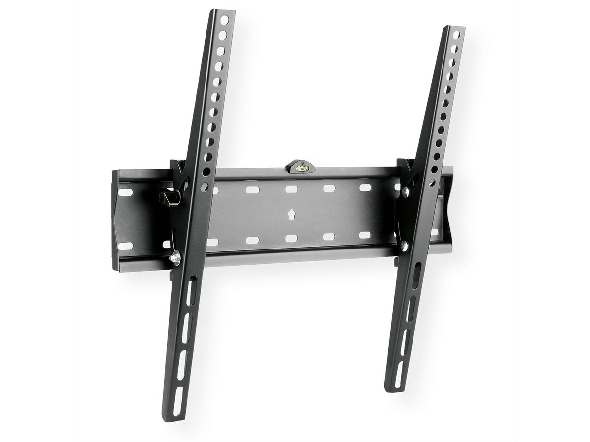 VALUE TV-Wandhalterung, 27mm Wandabstand, neigbar, schwarz