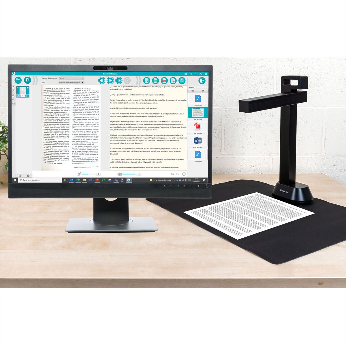IRIScan Desk 6 Pro Dyslexic A3