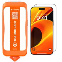Torras Install Master Privacy protection d'écran, iPhone 17, transparent