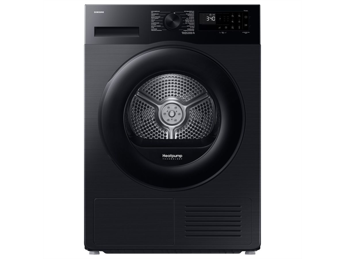 Samsung Wäschetrockner DV5000, 9kg, C, Optimal DryTM, schwarz