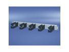 Oeillet de câble SCHROFF, plastique, 30W 55D