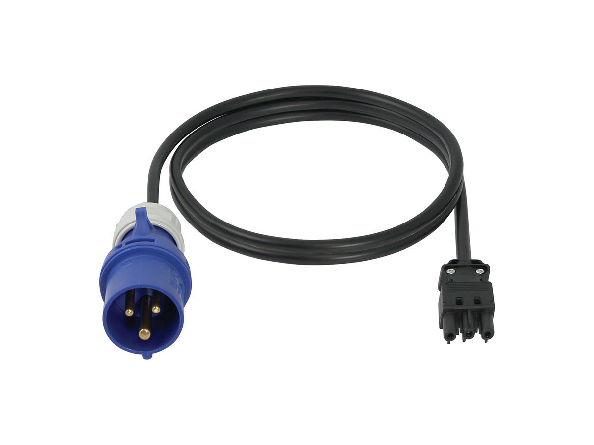 SCHROFF Wieland® Câbles de raccordement pour connecteurs femelles, GST18, 5 m, IEC 60309