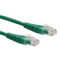 Cordon ROLINE Cat.6 (Classe E) UTP, vert, 5 m