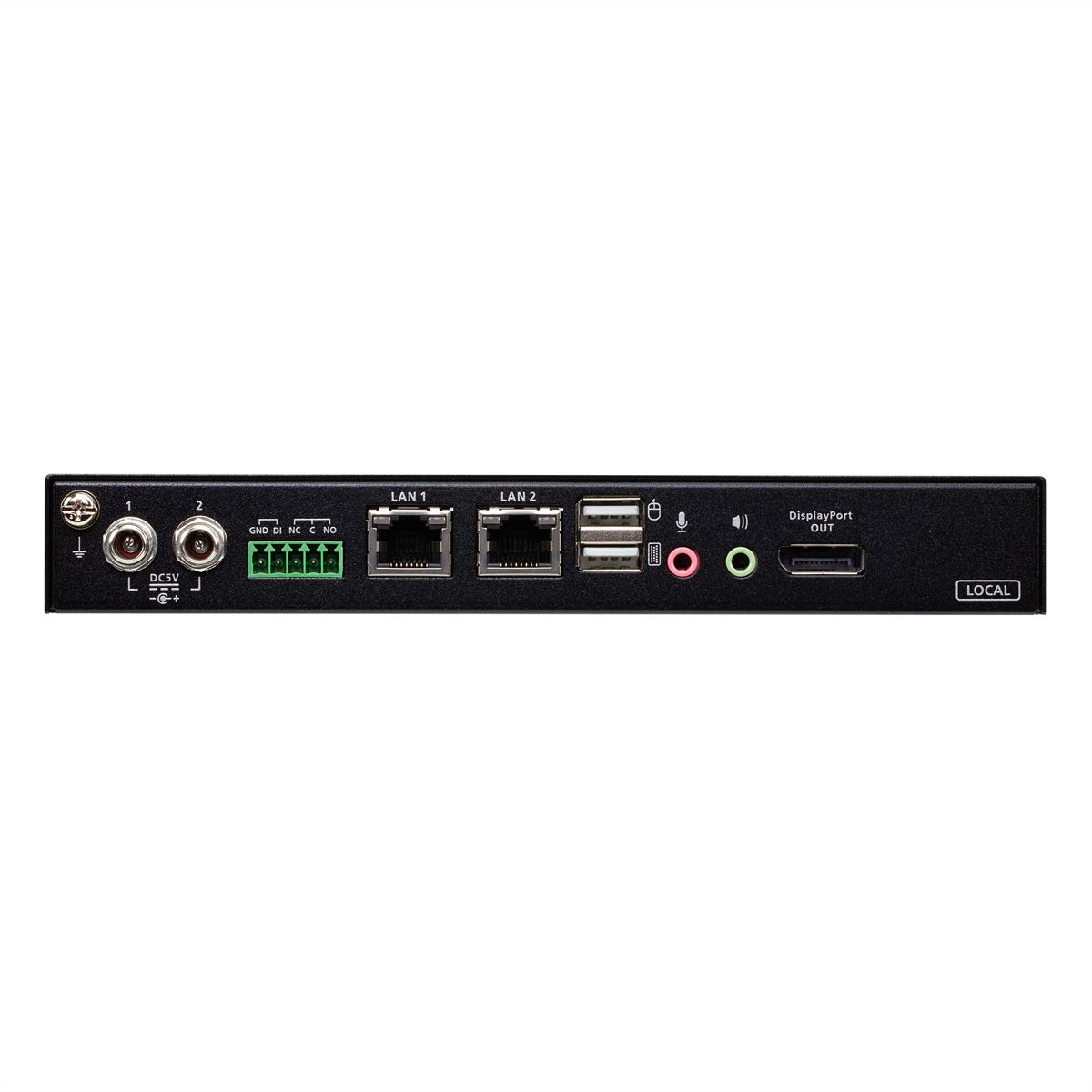 ATEN CN9950 1-Local-Remote Share Access Einzelport 4K DisplayPort KVM over IP Switch