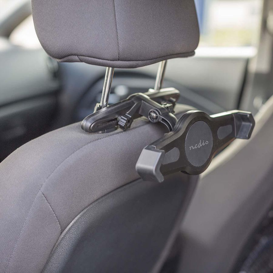 Support pour tablette de 12 pouces Nedis pour voiture, Fenêtre, appuie-tête, réglable