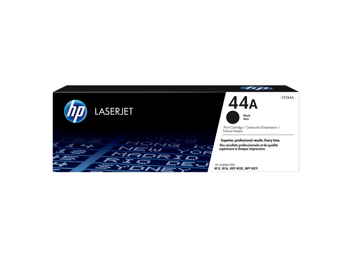 HP 44A Schwarz Original LaserJet Tonerkartusche