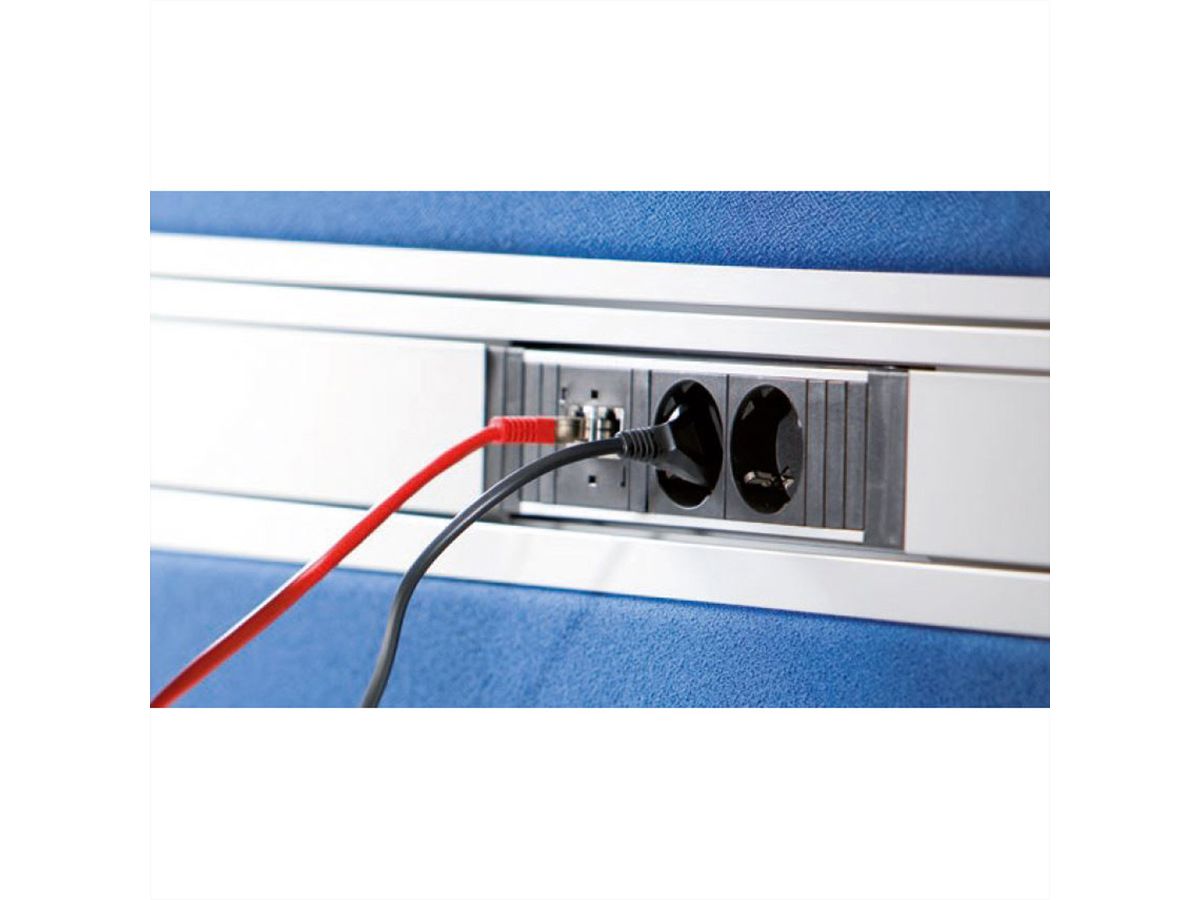 BACHMANN STEP BASE 5x contact de protection, noir