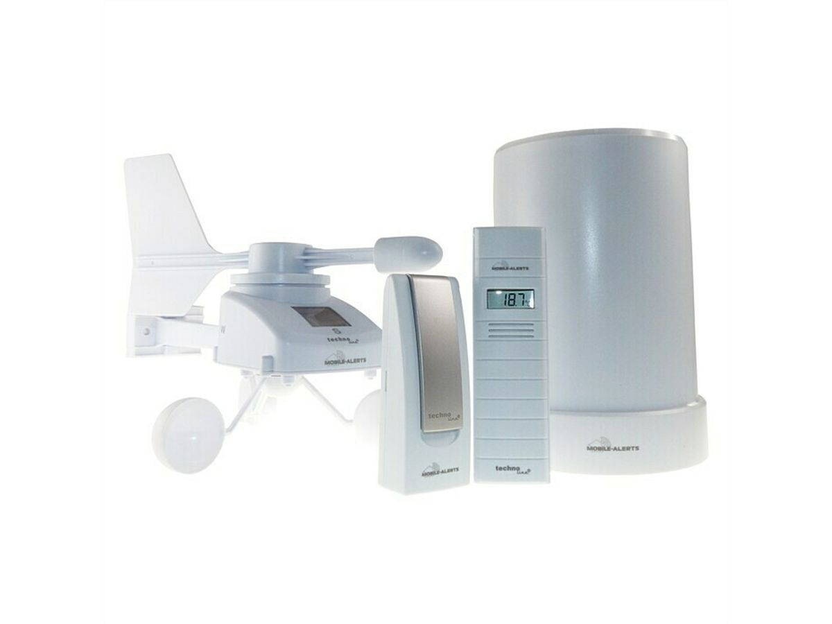 Technoline Mobile Alerts MA 10050 Set Gateway Basisstat.+Temp.-/Luftfeuchtemel