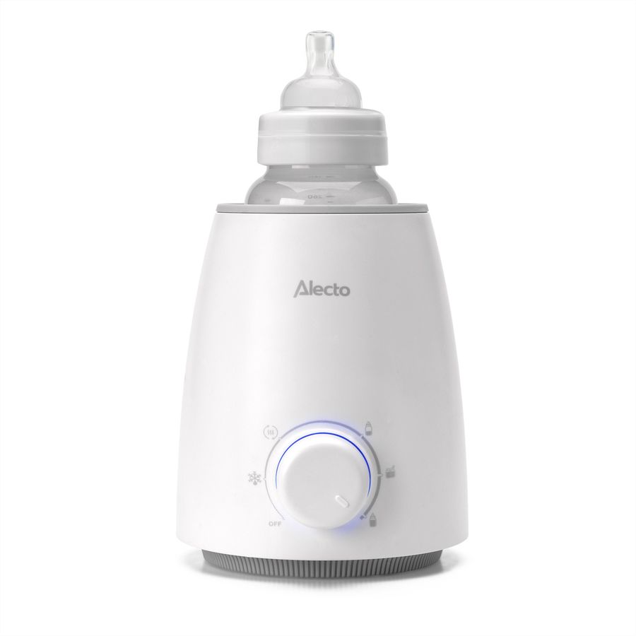 Chauffe-biberon Alecto BW800, Blanc/Gris