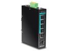 TRENDnet TI-PG541 Switch Gigabit industriel renforcé PoE+ Rail DIN à 5 ports