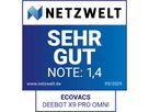 Ecovacs Saugroboter DEEBOT X9 PRO OMNI, schwarz