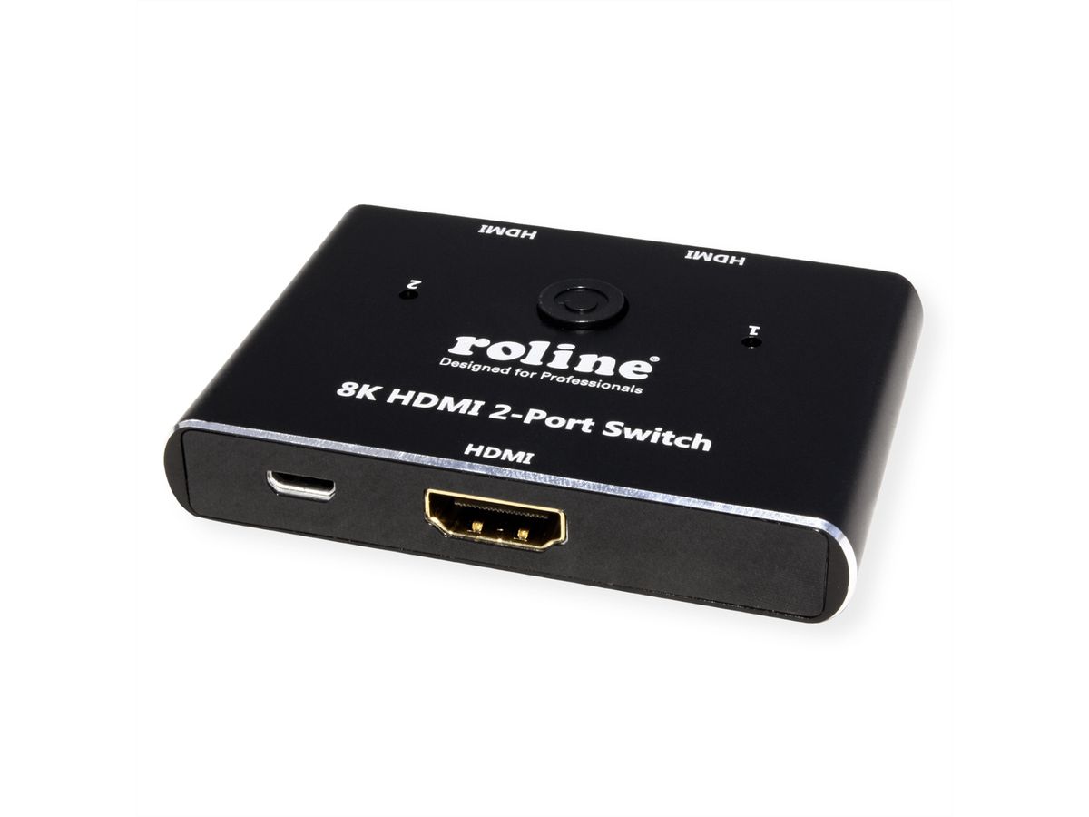 ROLINE Switch HDMI 8K 2 ports