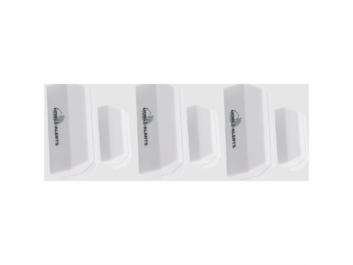 Technoline Mobile Alerts MA 10800 3er Set Fenster- & Türkontakt