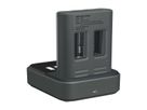 GP Batteries Docking Station mit 4x LCD passen mit 135P461U210AAHCBC4