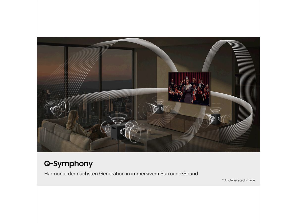 Samsung Speaker LS70H, Schwarz