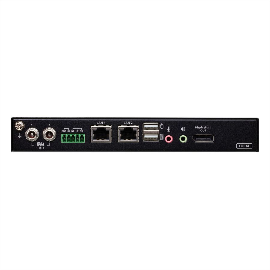 ATEN CN9950 1-Local-Remote Share Access Einzelport 4K DisplayPort KVM over IP Switch
