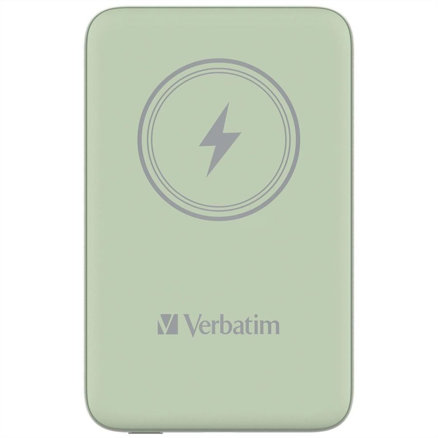 Verbatim Powerbank 10000 mAh Green, 15W, PD20W, USB-C