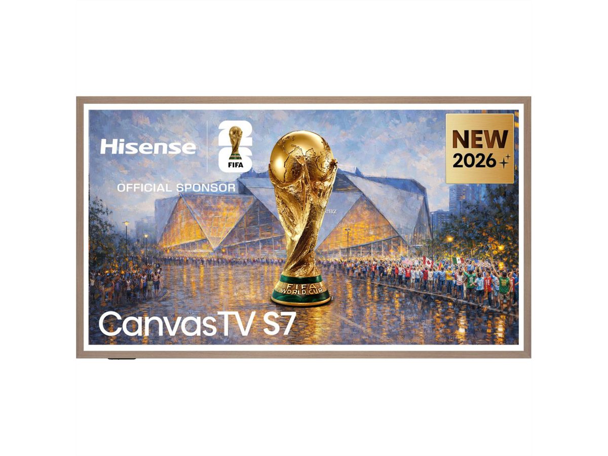 Hisense TV 65S7DS 65", QLED 4K, 144Hz, Canvas TV