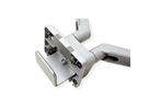 ROLINE LCD-Doppelarm, Tischmontage, Gasfeder, 5 Gelenke, 17-32 Zoll, bis 2x 9 kg, silberfarben