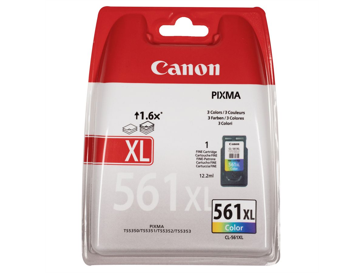 CANON CL-561XL, Cartouche, couleur, pour PIXMA TS5350
