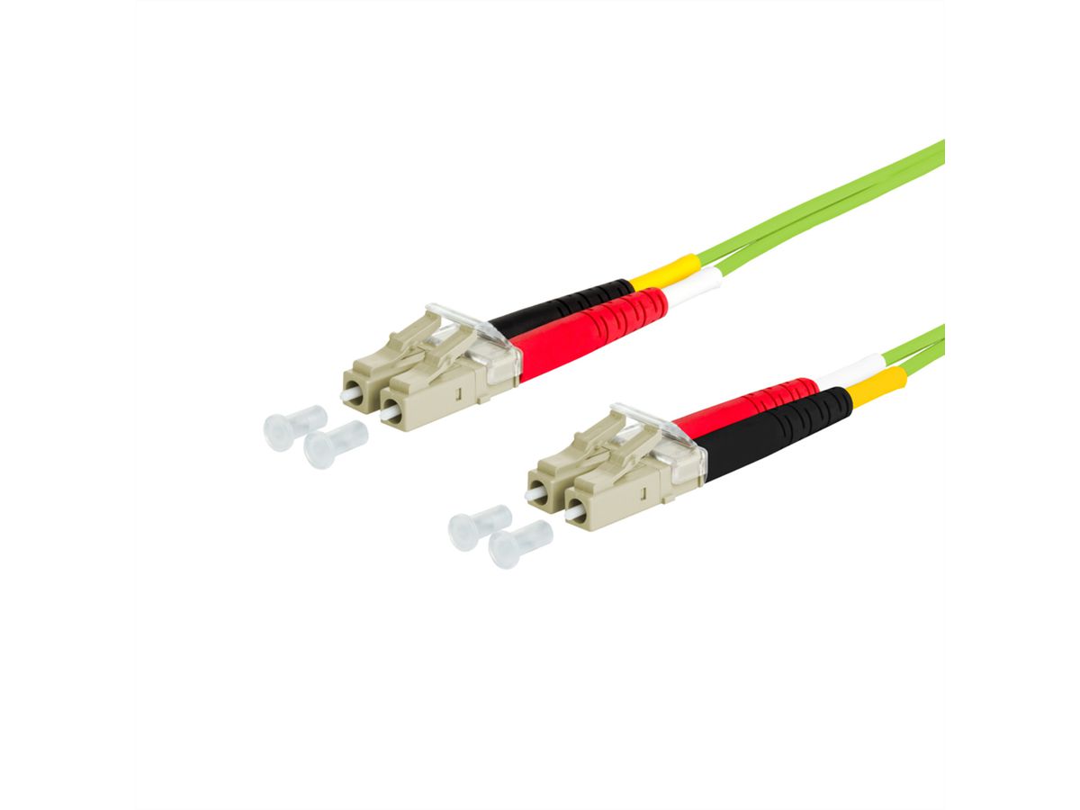 METZ CONNECT OpDAT cordon de brassage, LC-D/LC-D OM5, 2 m