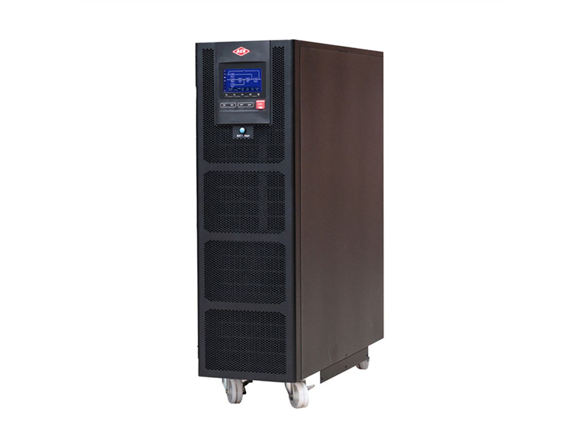 AEC IST7 10kVA - Online Tower USV –  40x 9Ah Batterien – 10 Min. Autonomie bei 100% Last