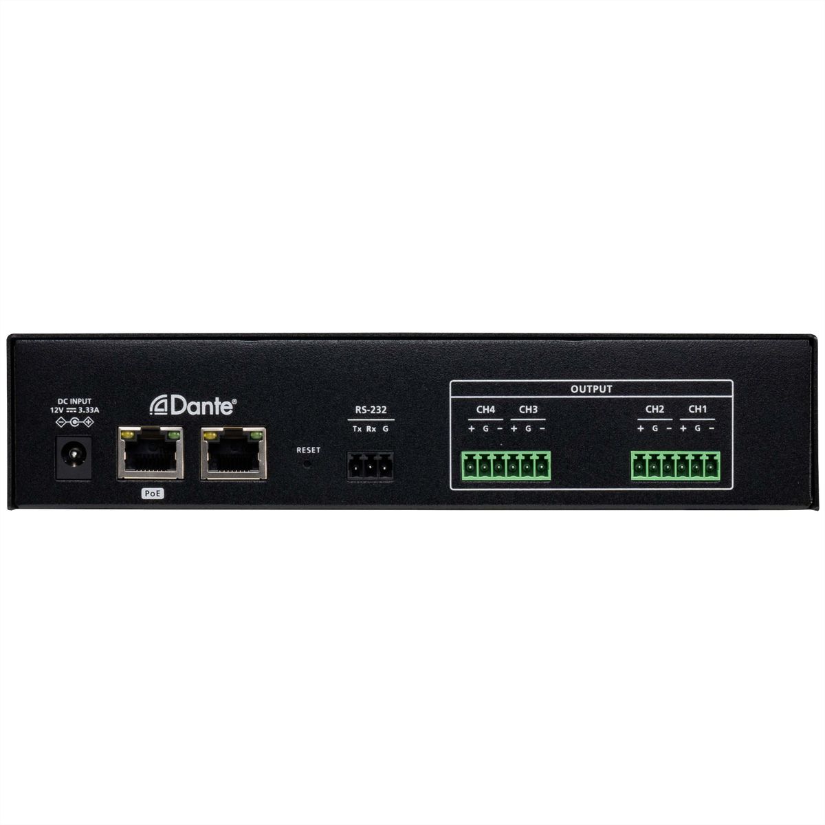 ATEN AD004E DSP Mixer 4-CH Dante Input and Analog Output