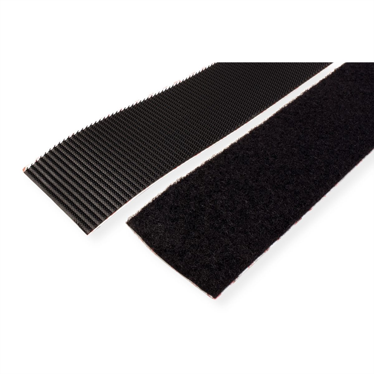 VELCRO® Bande 50mmx2.5m noir, crochets&velours autocollants extra fort