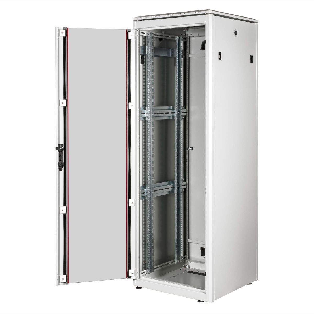 ROLINE 19" Baie réseau Pro 36U, 600x600 LxP Porte verre gris