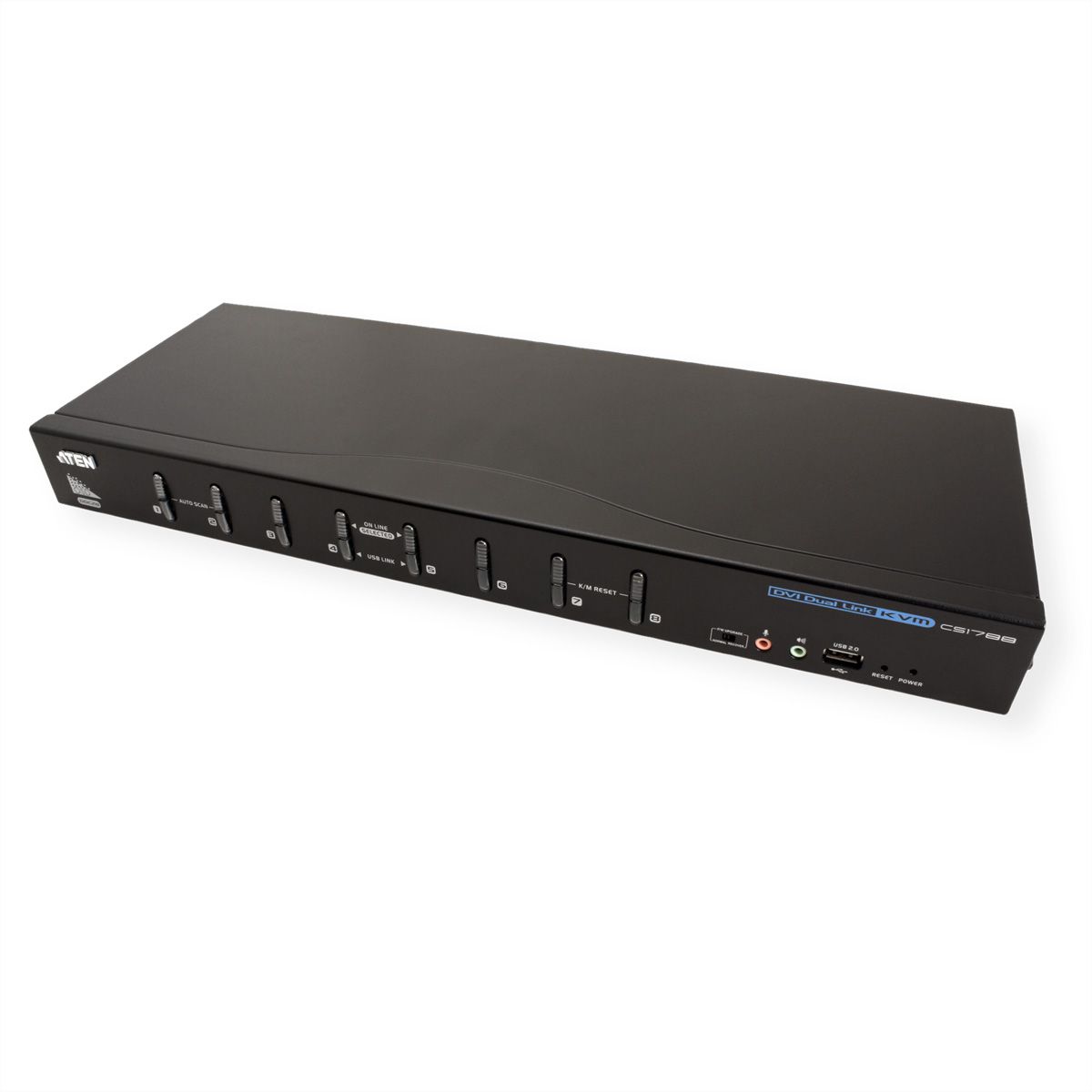 ATEN CS1788 KVM Switch Dual-Link DVI, USB, Audio, 8 Ports