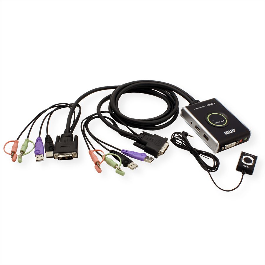 ATEN CS682 KVM Switch DVI, USB, 2 Ports