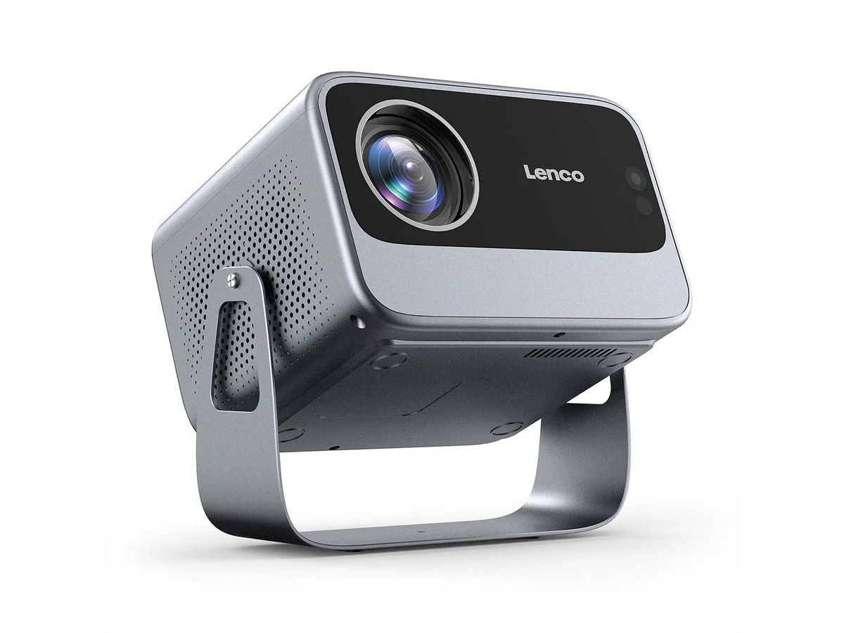 Lenco LPJ-960SI Full HD 1080p LCD-Projektor mit WLAN, , Silber