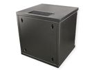 ROLINE 10" Boîtier mural 6U, 312x300 LxP  noir
