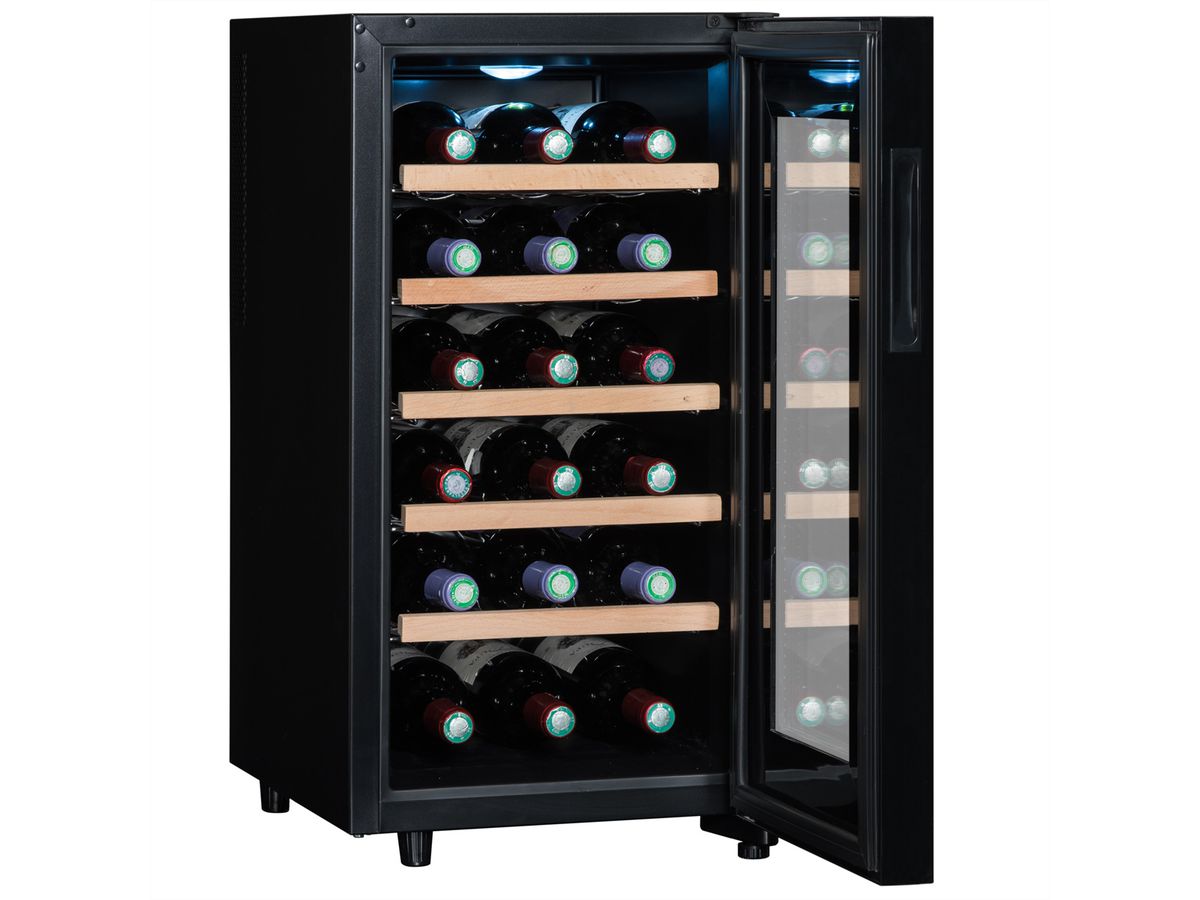 Climadiff Weinkühlschrank CC18F, Freistehend, 1 Zone, 18 Flaschen