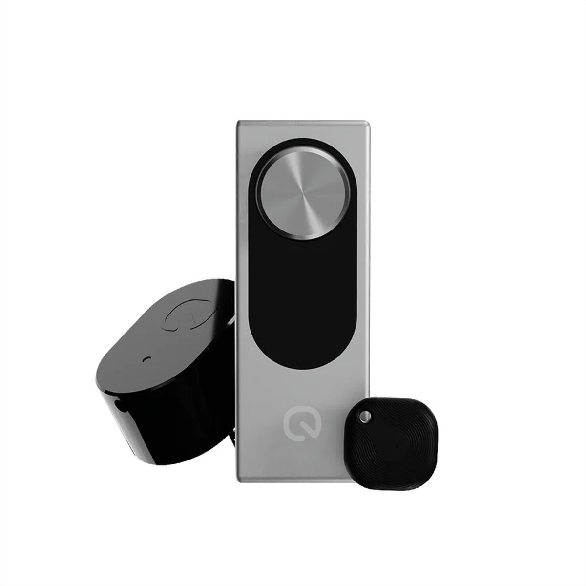 Shelly LOQED  serrure de porte, argent