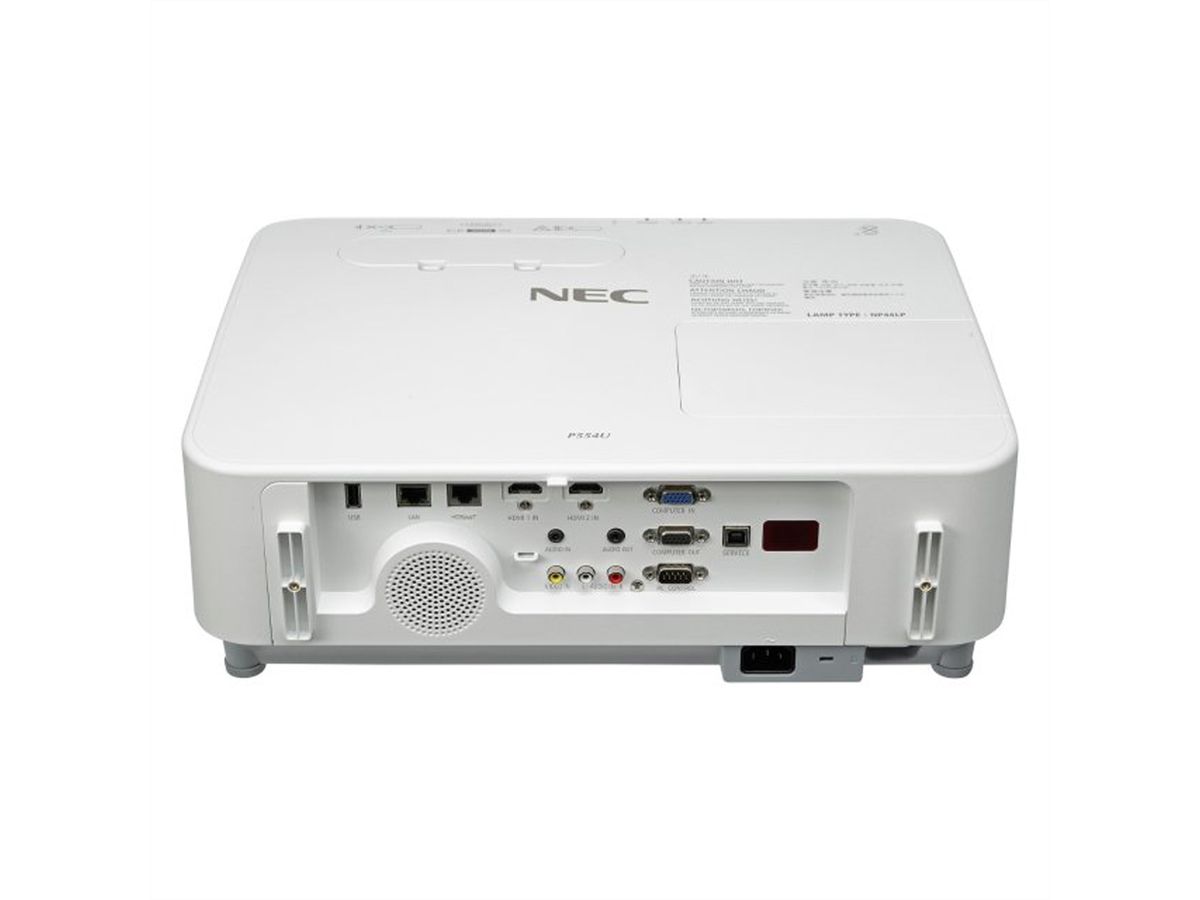 NEC Projecteur professionnel P554U, 1920x1200, 5'300 AL, 8'000Std.