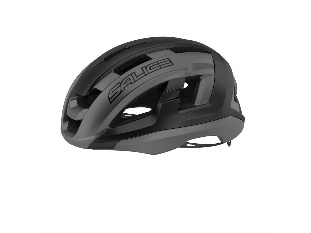 Salice Occhiali Casque de vélo Gavia, L-XL 58-61, Charcoal-Black