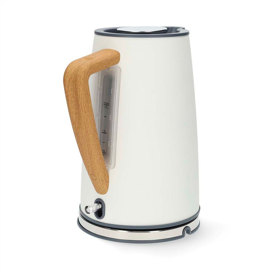 Bouilloire Nedis 1,7 l, blanc, Soft Touch, Strix