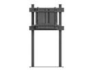 Hagor Floorstand Lift Pro Light, pieds d'affichage en noir