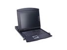 VALUE 19"-KVM-Konsole, 43 cm (17") TFT (16:9), VGA, USB, CH-Layout