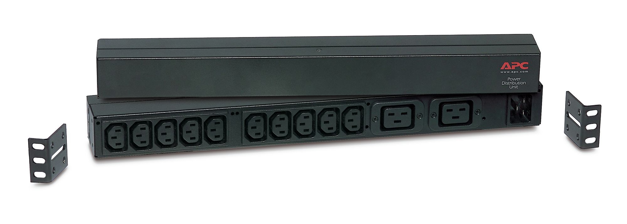 APC RACK PDU BASIC 1 U 16A 230V unité de distribution d'énergie 12 sortie(s) CA 0U/1U Noir
