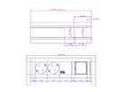 BACHMANN DESK 2xCEE7/3 1xCM GST18, noir