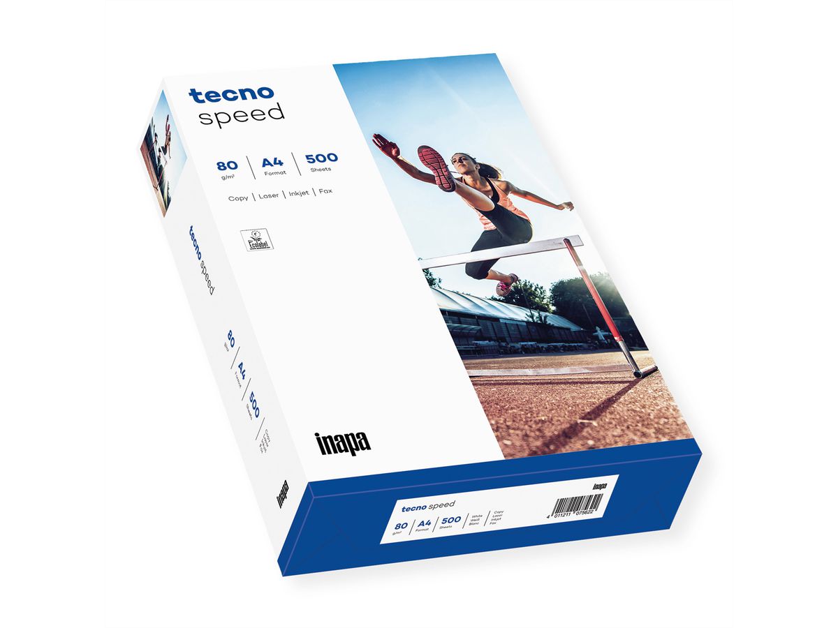 INAPA Business Paper, tecno Speed A4, 100.000 Blatt, 80g, Palette