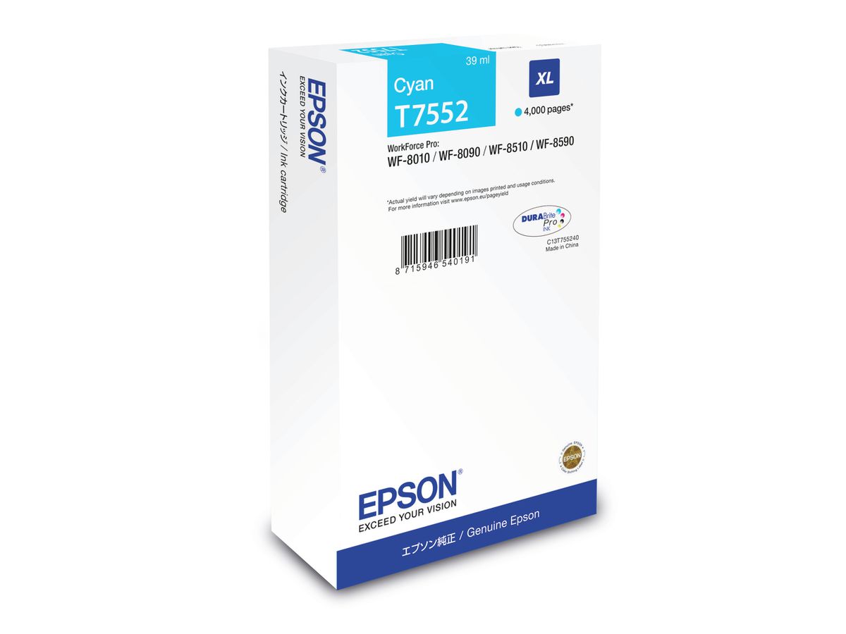 Epson Tintenpatrone XL Cyan