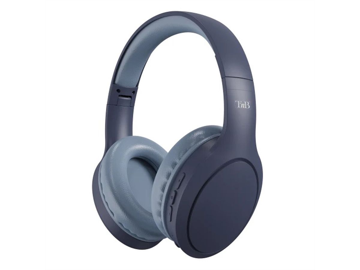 T'nB OnEar Kopfhörer Tone, navy blue, BT, faltbar, 117 dB