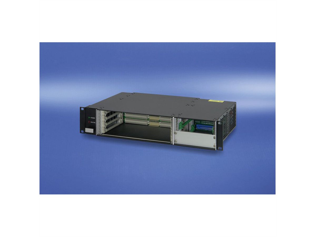 Système VME64x SCHROFF, 2 U, 4 slots, alimentation enfichable