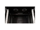 ROLINE 19" Boîtier mural Pro 7U, 600x600 LxP pivotant en 2 parties noir